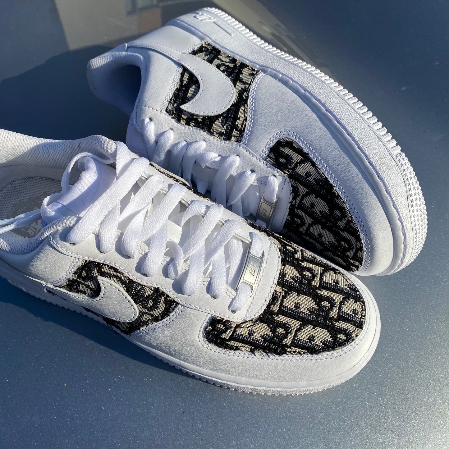 Dior Air Force 1 Hand paint Custom Sneaker